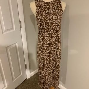H&M Maxi Cheetah Dress